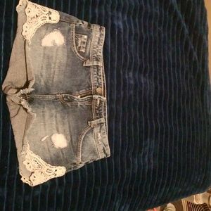 Jean shorts